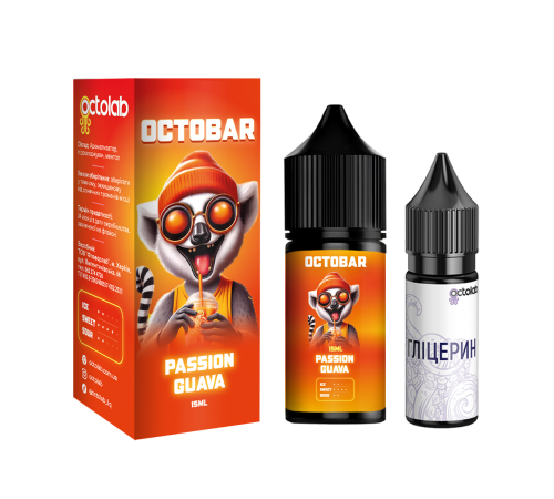 Набір Octobar NFT 30 мл Passion Fruit Guava (Маракуя Гуава)