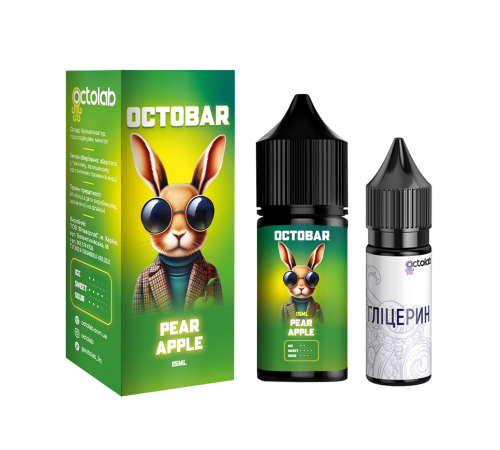 Набір Octobar NFT 30 мл Pear Apple (Груша Яблуко)