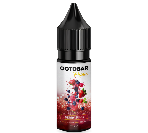 Набір Octobar Prime 15 мл Berry Juice (Ягідний сік)